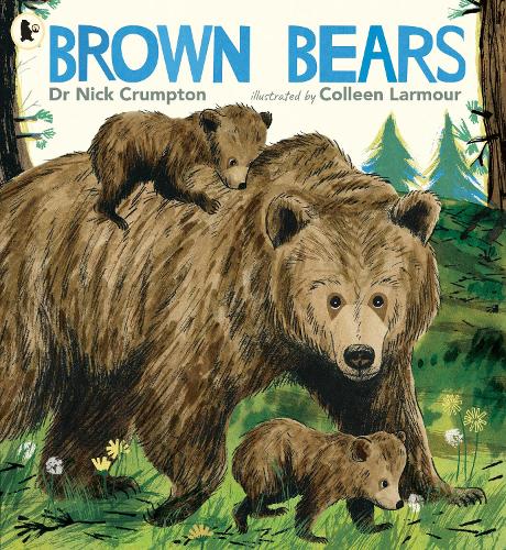 Паперова книга «Brown Bears», автор Нік Крамптон - фото №1