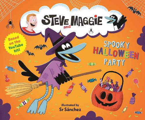 Бумажная книга «Steve and Maggie: Spooky Halloween Party: Based on the hit YouTube series for toddlers, now available to watch on Amazon Prime» - фото №1