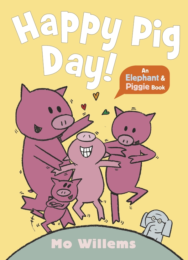Паперова книга «Happy Pig Day!», автор Мо Віллемс - фото №1