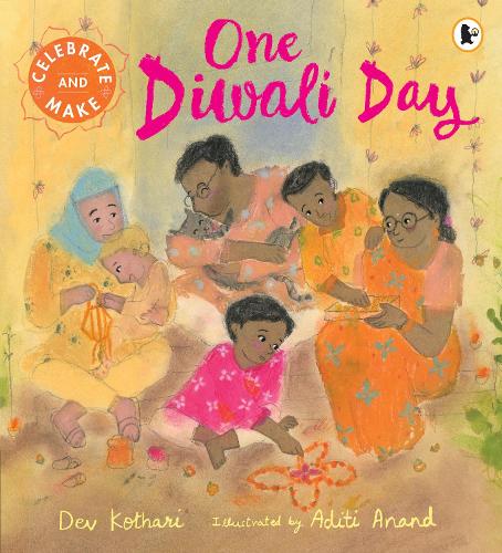 Бумажная книга «One Diwali Day: The perfect Diwali gift for children – a heartwarming story with a festive recipe and hands-on activity to try», автор Дев Котари - фото №1
