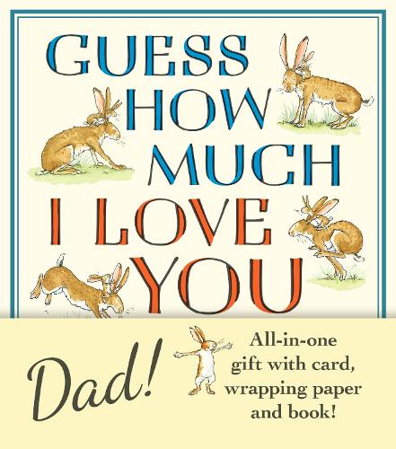 Бумажная книга «Guess How Much I Love You, Dad!: Father’s Day Gift Edition: The perfect present for Father's Day, with classic book, card and gift wrap all in one elegant and handy package!», автор Сэм Макбретни - фото №1