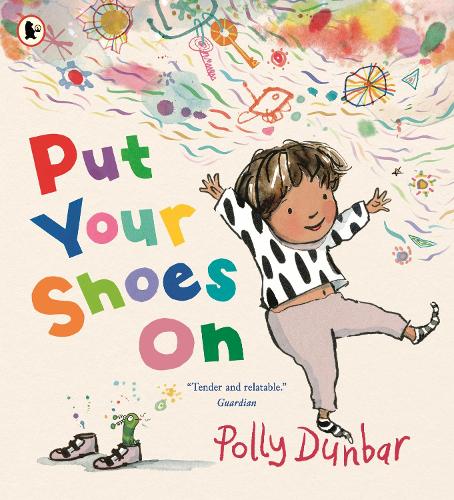 Паперова книга «Put Your Shoes On: A funny picture book about getting kids to leave the house from the bestselling creator of PENGUIN», автор Поллі Данбар - фото №1