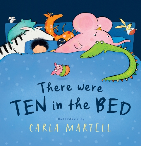 Паперова книга «There Were Ten in the Bed», автор Карла Мартелл - фото №1