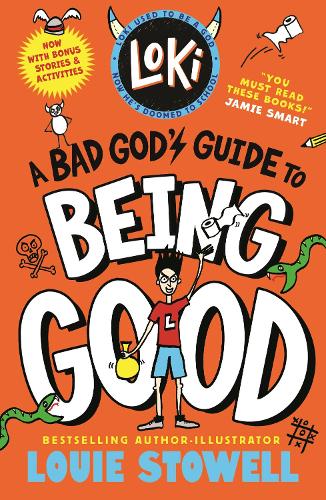 Бумажная книга «Loki: A Bad God's Guide to Being Good: Trickster Norse god turned school kid - the bestselling, wickedly funny, comics-style diary series featuring Loki and Thor for 8-12 year olds», автор Луи Стоуэлл - фото №1
