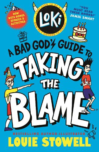 Бумажная книга «Loki: A Bad God's Guide to Taking the Blame: Trickster Norse god turned school kid - the bestselling, wickedly funny, comics-style diary series featuring Loki and Thor for 8-12 year olds», автор Луи Стоуэлл - фото №1