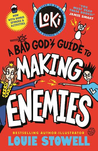 Бумажная книга «Loki: A Bad God's Guide to Making Enemies: Trickster Norse god turned school kid - the bestselling, wickedly funny, comics-style diary series featuring Loki and Thor for 8-12 year olds», автор Луи Стоуэлл - фото №1