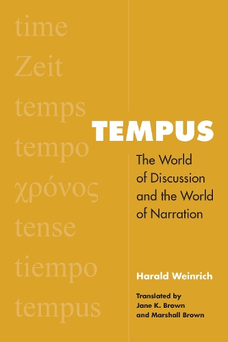 Бумажная книга «Tempus: The World of Discussion and the World of Narration», автор Геральд Вайнрих - фото №1