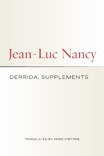 Бумажная книга «Derrida, Supplements», автор Жан-Люк Нанси - фото №1