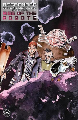 Паперова книга «Descender Volume 5: Rise of the Robots», автор Джефф Лемір - фото №1