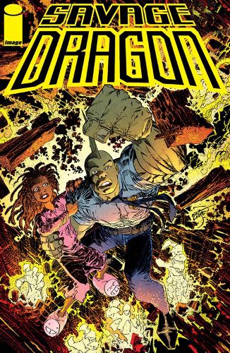 Паперова книга «Savage Dragon: Warfare», автор Ерік Ларсен - фото №1