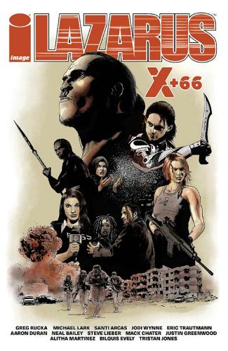 Паперова книга «Lazarus X+66», авторів Аарон Дюран, Ерік Траутманн, Грег Рукка, Ніл Бейлі - фото №1