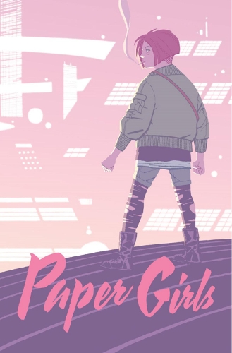 Паперова книга «Paper Girls Volume 5», автор Брайан К. Вон - фото №1