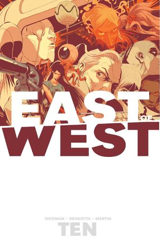 Бумажная книга «East of West Volume 10», автор Джонатан Хикман - фото №1