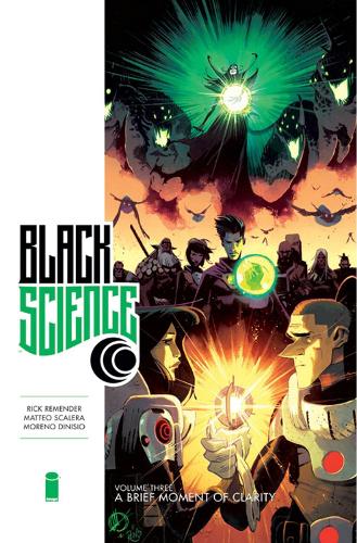 Бумажная книга «Black Science Premiere Hardcover Volume 3: A Brief Moment of Clarity», автор Рик Ремендер - фото №1