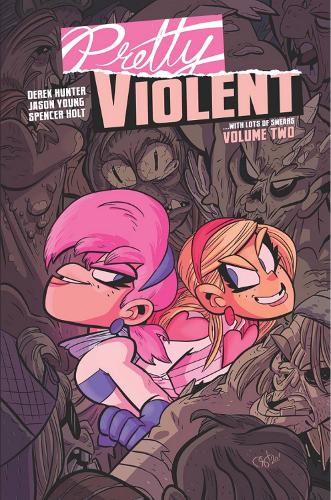 Паперова книга «Pretty Violent, Volume 2», авторів Дерек Хантер, Джейсон Янг - фото №1