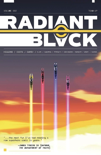 Паперова книга «Radiant Black, Volume 2: A Massive-Verse Book», автор Кайл Хіггінс - фото №1