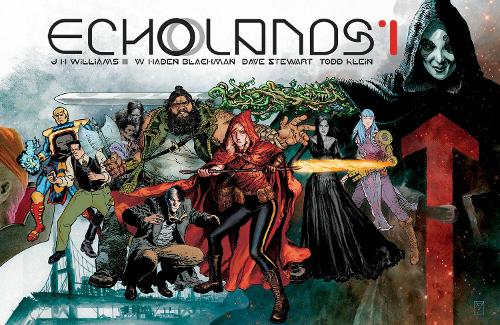 Паперова книга «Echolands, Volume 1», авторів Хейден Блекман, Дж. Х. Вільямс III - фото №1