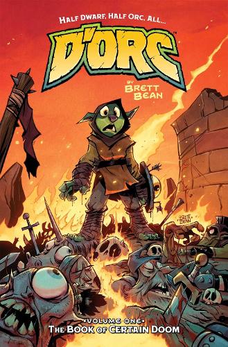 Паперова книга «D'ORC Volume 1: The Book of Certain Doom», автор Бретт Бін - фото №1