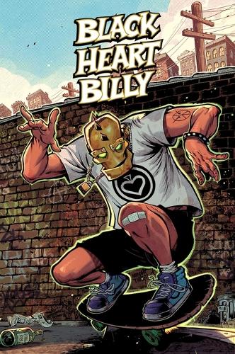 Паперова книга «Black Heart Billy 25th Anniversary Deluxe Hardcover», автор Рік Ремендер - фото №1