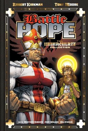 Паперова книга «Battle Pope 25th Anniversary Deluxe Hardcover», автор Роберт Кіркман - фото №1