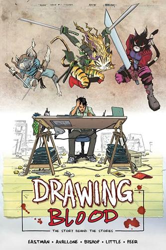 Бумажная книга «Drawing Blood: Spilled Ink», авторов Дэвид Аваллон, Кевин Истмен - фото №1