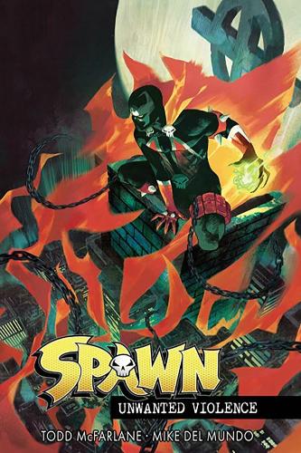 Паперова книга «Spawn Unwanted Violence», автор Тодд Макфарлейн - фото №1