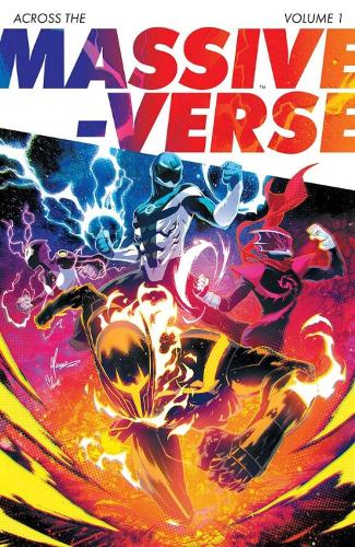 Паперова книга «Across the Massive-Verse Volume 1», авторів Кайл Хіггінс, Мат Грум, Райан Паррот - фото №1