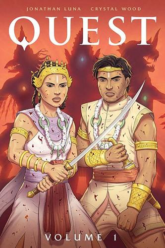 Бумажная книга «Quest Volume 1», авторов Кристал Вуд, Джонатан Луна - фото №1
