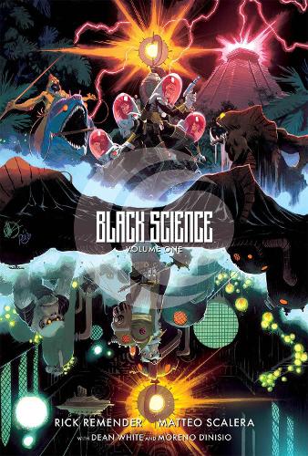 [object Object] «Black Science Volume 1: The Beginner's Guide to Entropy 10th Anniversary Deluxe Hardcover», автор Рик Ремендер - фото №1