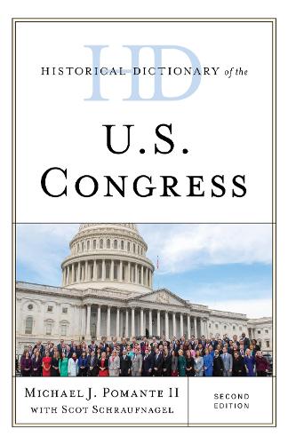 Паперова книга «Historical Dictionary of the U.S. Congress», автор Майкл Дж. Поманте II - фото №1