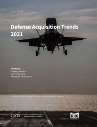 Бумажная книга «Defense Acquisition Trends 2021», авторов Александр Холдернесс, Грегори Сандерс, Вон Чжун Чжан - фото №1