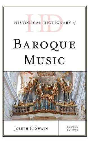 Бумажная книга «Historical Dictionary of Baroque Music», автор Джозеф П. Суэйн - фото №1