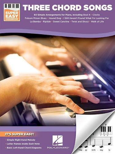 Паперова книга «Three Chord Songs - Super Easy Songbook», автор Видавнича корпорація Гела Леонарда - фото №1