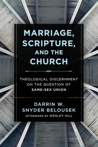 Бумажная книга «Marriage, Scripture, and the Church – Theological Discernment on the Question of Same–Sex Union», автор Уэсли Хилл - фото №1