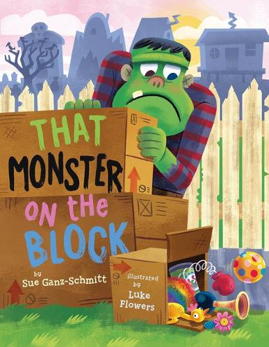 Паперова книга «That Monster on the Block», автор Сью Ганц-Шмітт - фото №1