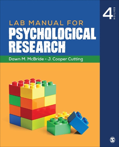 Паперова книга «Lab Manual for Psychological Research», авторів Доун М. Макбрайд, Дж. Купер Каттінг - фото №1