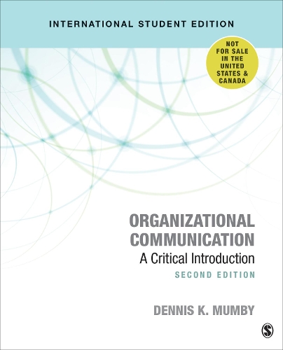 Бумажная книга «Organizational Communication - International Student Edition: A Critical Introduction», автор Деннис К. Мамби - фото №1