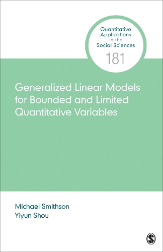 [object Object] «Generalized Linear Models for Bounded and Limited Quantitative Variables», автор Майкл Смітсон - фото №1