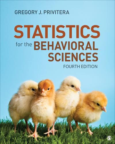 Бумажная книга «Statistics for the Behavioral Sciences», автор Грегори Дж. Привитера - фото №1