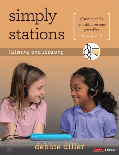 Паперова книга «Simply Stations: Listening and Speaking, Grades K-4», автор Деббі Діллер - фото №1