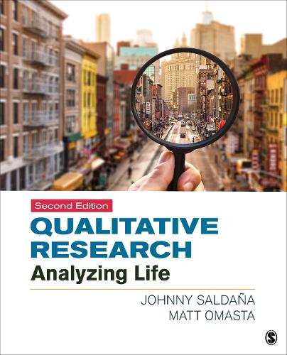 Паперова книга «Qualitative Research: Analyzing Life», авторів Джонні Салданья, Метт Омаста - фото №1