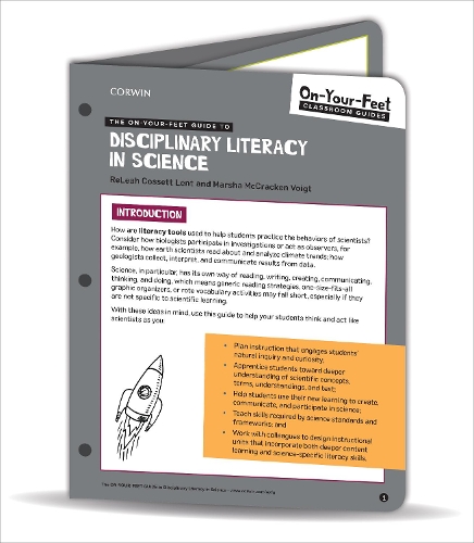 [object Object] «The On-Your-Feet Guide to Disciplinary Literacy in Science», авторов Марша Маккракен Фойгт, Релиа Коссетт Лент - фото №1