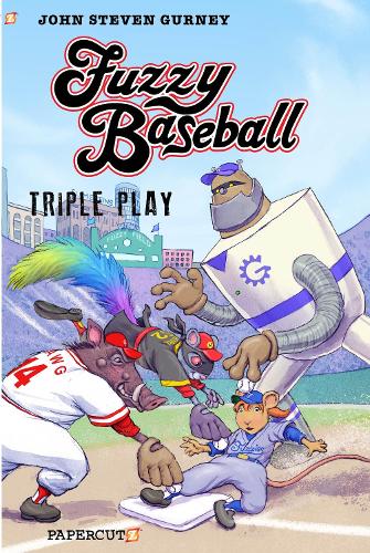 Бумажная книга «Fuzzy Baseball 3-in-1: Triple Play», автор Джон Стивен Гурни - фото №1