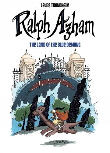 Бумажная книга «Ralph Azham Vol. 2: The Land of the Blue Demons», автор Льюис Тронхейм - фото №1
