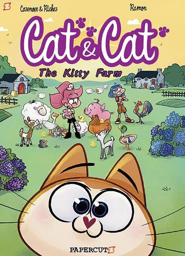 Бумажная книга «Cat And Cat #5: Kitty Farm», авторов Кристоф Казенов, Эрве Ришез - фото №1