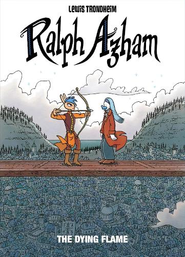 Бумажная книга «Ralph Azham Vol. 4: The Dying Flame», автор Льюис Тронхейм - фото №1