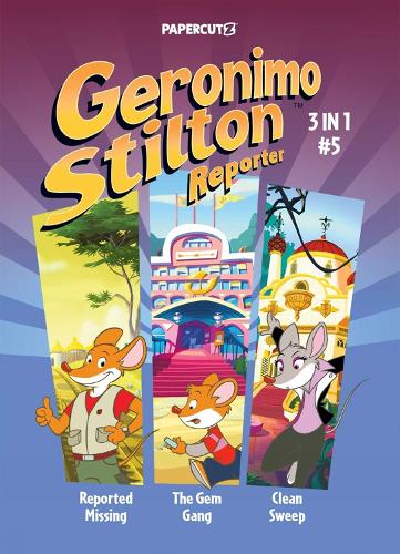 Бумажная книга «Geronimo Stilton Reporter 3 in 1 Vol. 5», автор Джеронимо Стилтон - фото №1