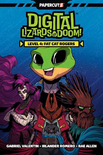 Бумажная книга «Digital Lizards of Doom Vol. 4: Fat Cat Rogers», автор Габриэль Валентин - фото №1