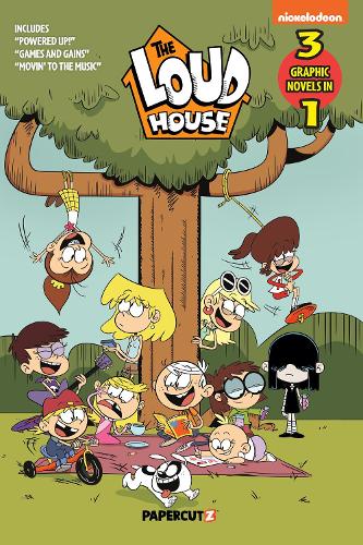Бумажная книга «The Loud House 3-in-1 Vol. 8: Includes 'Powered Up!,' 'Games and Gains,' and 'Movin' to the Music'», автор Творческая группа The Loud Нouse - фото №1