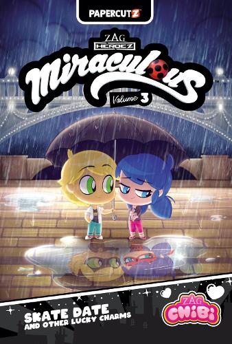 Бумажная книга «Miraculous Chibi Vol. 3: Skate Date and Other Lucky Charms», авторов Кэрри Харрис, Джош Трухильо - фото №1